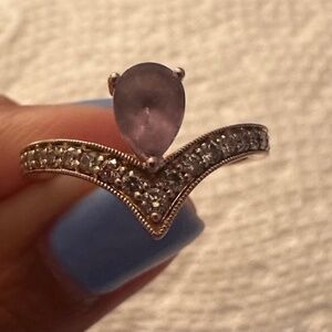 Le Vian Amethyst Diamond Ring